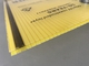Yellow Color Polycarbonate Twin Wall Roofing Sheets 4mm - 10mm Thickness