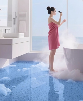 Factory epoxy color sand self-leveling paint for concrete floor new building material floor paint liquid coating floor