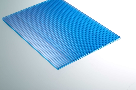 Uv Protected Blue Polycarbonate Roofing Sheets For Agricultural Greenhouse