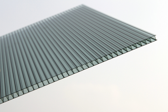 6mm  Polycarbonaatblad/Polycarbonaat Vlakke het Afdekken Vlamweerstand