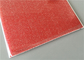 Red Transfer Design Waterproof Wall Panels Light Weight Building Material