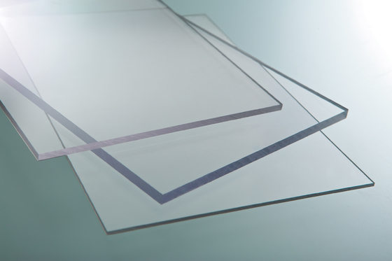 De hoge Bladen van  van de Effectweerstand Duidelijke, Uv Blokkerend Polycarbonaatblad