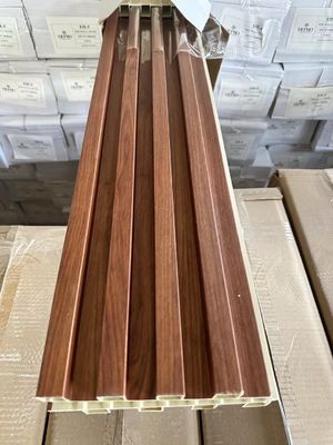 Holle 23 mm dikte Wpc vloeiende wandpanelen Buiten