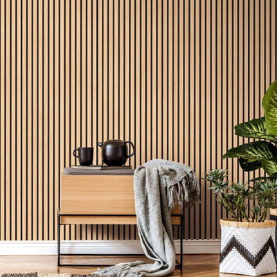 Fair Rate B1 Wpc Wandpaneel Interieur Op maat gemaakte holle ontwerp 3D Voor binnenmuren