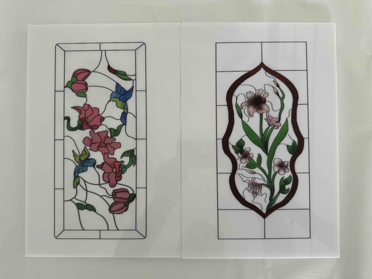decorada lámina de poliestireno para México kleurdrukplaten van poliestireno wit