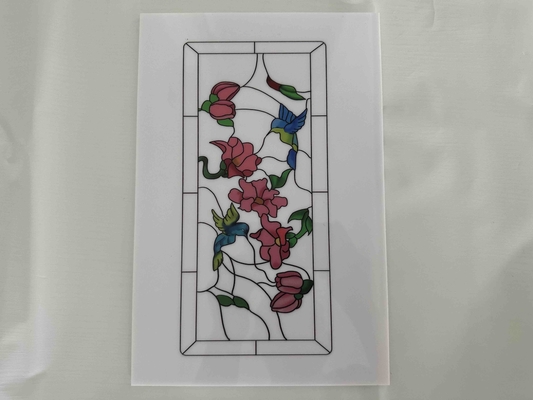 Bloemdrukplaten van polystyreen voor de decoratie van de deuren