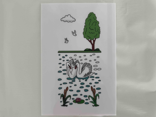 Bloemdrukplaten van polystyreen voor de decoratie van de deuren