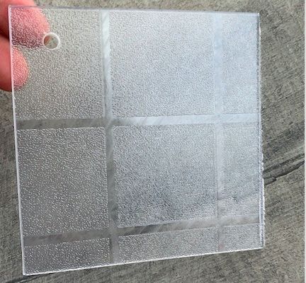 Decoratieve PS Kunststof Platen Kleur Reliëf Polystyreen Platen GPPS Patroon Plexiglas Plaat