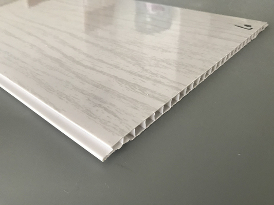 2.5kg Gewicht Plat PVC houten panelen Hoogglanzend Voor Appartement Plafond hoog glanzend houten pvc-paneel voor Latijns-Amerika