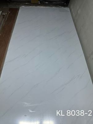 hot sale 3mm UV marmeren plaat witte PVC wandpaneel 1220*2440mm UV-plaat voor decoratieve binnenmuur