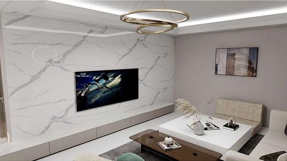 hot sale 3mm UV marmeren plaat witte PVC wandpaneel 1220*2440mm UV-plaat voor decoratieve binnenmuur