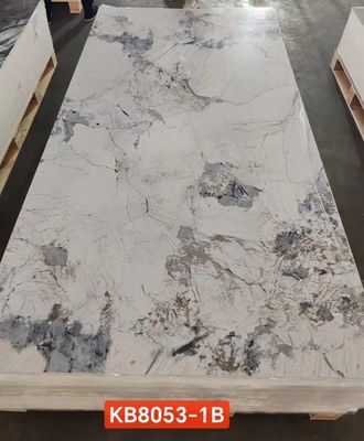 1.22×2.44m 2mm Marmer UV-plaat Hot Stamping