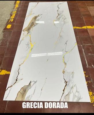 nieuwe lamina's pvc UV marmer 3D UV marmerplaten populair planchas de marmer gipsplaten SPC decoratief wandpaneel