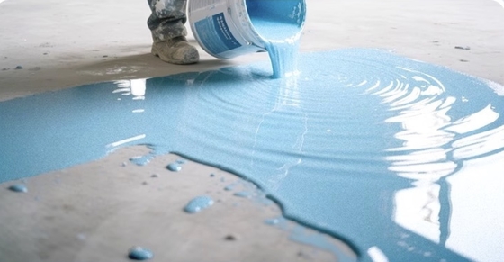Factory epoxy color sand self-leveling paint for concrete floor new building material floor paint liquid coating floor