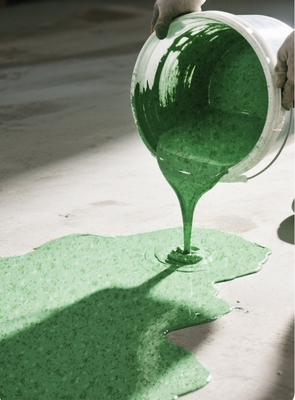 easy to construct material for flooring epoxy self-leveling paint for industrial floor epoxy resin colored sand decorative floor