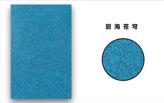 Makkelijk te bouwen Epoxy zelfnivellerende verf voor industriële vloeren Epoxy hars gekleurd zand decoratieve vloer