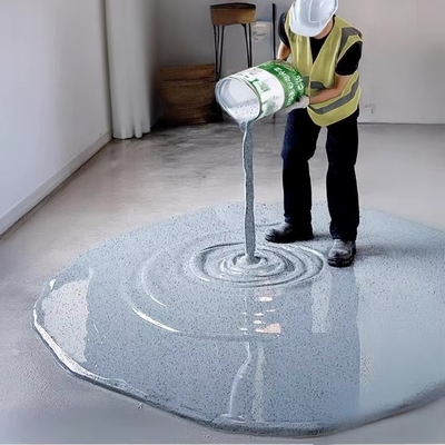 Factory self-leveling Epoxy resin floor for finish quartz colored sand Terrazzo coating Eco-friendly painting for commercial use