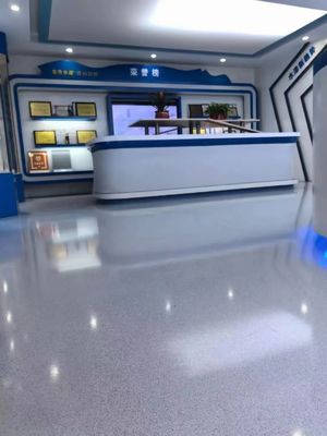 Spiegel Marmer Effect Epoxy Vloercoating Slijtvast Duurzame Vloerverf Gekleurd Zand Vloercoating Epoxy