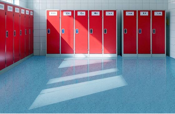 China fabriek leveren epoxy gekleurde zandverf voor betonnen vloer Nieuw vloermateriaal Zelf nivellerende vloerverf