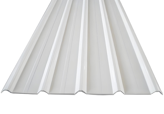 Hoogwaardige UPVC dakplaten Witte kleur T1070 UPVC dakplaat Golf dakplaten Goedkoop PVC dakbedekkingsmateriaal