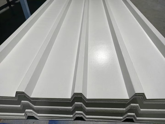 Hoogwaardige UPVC dakplaten Witte kleur T1070 UPVC dakplaat Golf dakplaten Goedkoop PVC dakbedekkingsmateriaal