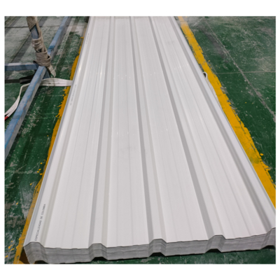 Hoogwaardige UPVC dakplaten Witte kleur T1070 UPVC dakplaat Golf dakplaten Goedkoop PVC dakbedekkingsmateriaal