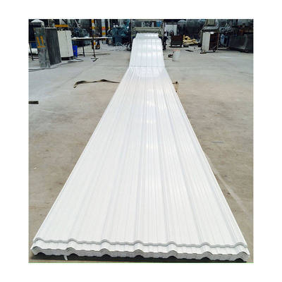 Thermische isolatie UPVC dakbedekkingsplaten fabriek verkoop 1130mm UPVC dakplaat beste keuze kunststof plaat voor dakbedekking fabrikant van UPVC dakbedekking