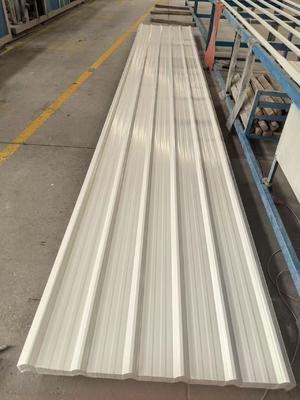 T1130 golfplaten UPVC dakplaat witte kleur UPVC meerlaagse dakplaten duurzaam UPVC kunststof eco dak Golf dakpaneel leverancier