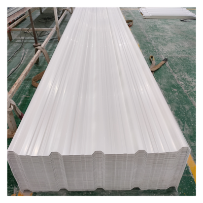 Snelle installatie synthetische hars tegels wit UPVC dakplaten fabrikanten PVC dakpan 2mm PVC plastic platen voor dakbedekking Populaire tejas de UPVC in Latijns-Amerika