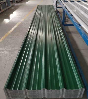 Waterdicht dakbedekking PVC-tegel van synthetische hars Goedkoop warmte-isolatie plastic dakbedekkingsmateriaal Warm verkoop UPVC-platen voor buitendak en muur