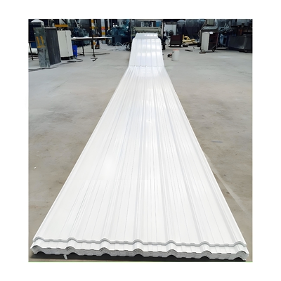 Witte PVC dakplaten Duurzame UPVC platen voor dakbedekking en gevelbekleding PVC golfplaat voor fabrieksmuren en dakbedekking Blanco UPVC dakpannen