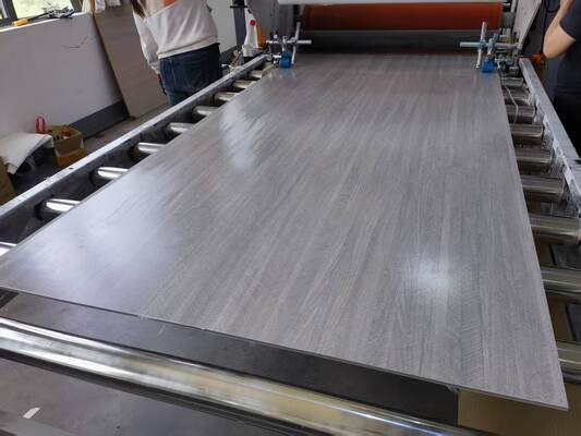 Bamboe Houtvezel Pvc Muurplaat 5mm Bamboe Muurplaat Wpc Muurplaat Makkelijk te installeren Pvc Muurplaat