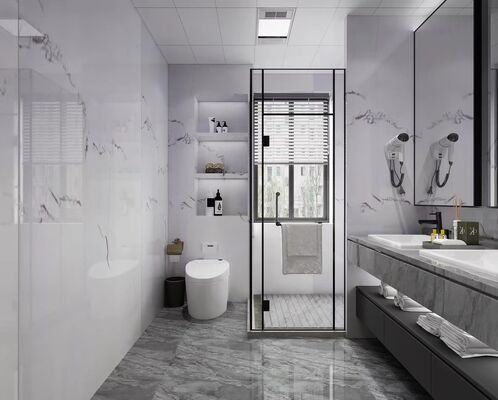 Chapa de madera de PVC de China Paneels de pared de chapa Warm verkoop pvc houten fineer pvc koolstofkristallen plaat voor interieur decoratie