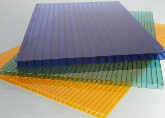 Van het Polycarbonaatblad van multiwall Geïsoleerde het Dakwerkbladen/10mm Polycarbonaat