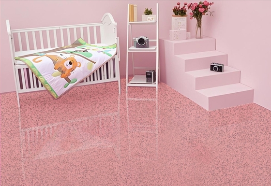 Twee componenten zelfnivellerende verf Epoxy marmeren stenen vloer Milieuvriendelijke epoxyhars vloercoating Thuisgebruik kleurzandvloer