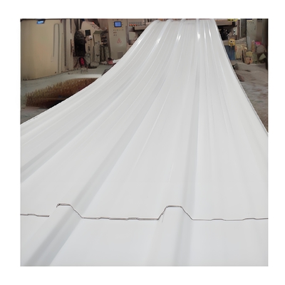 Witte PVC dakplaten Duurzame UPVC platen voor dakbedekking en gevelbekleding PVC golfplaat voor fabrieksmuren en dakbedekking Blanco UPVC dakpannen